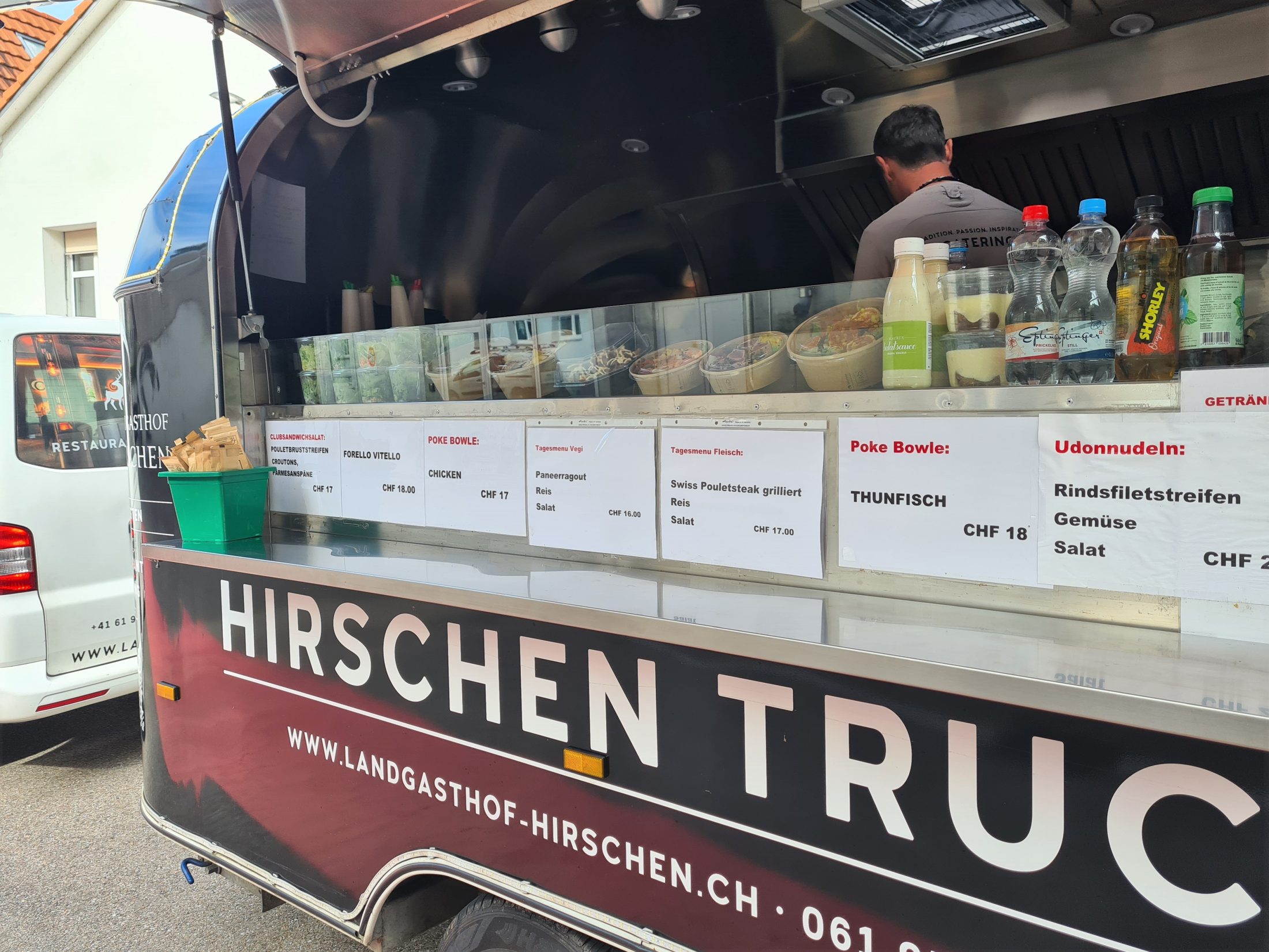 Hanroareal, Foodtruck jeden Mittwoch