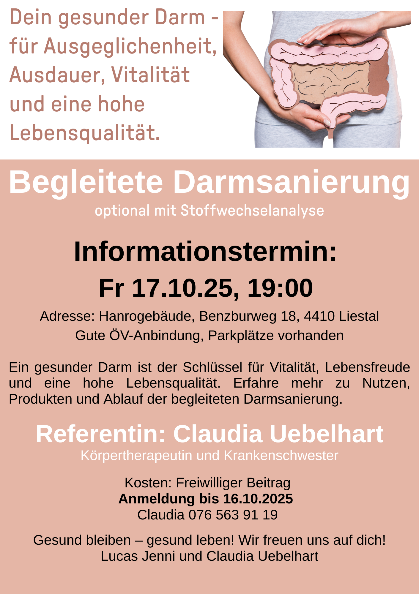 Hanroareal, Informationsabende