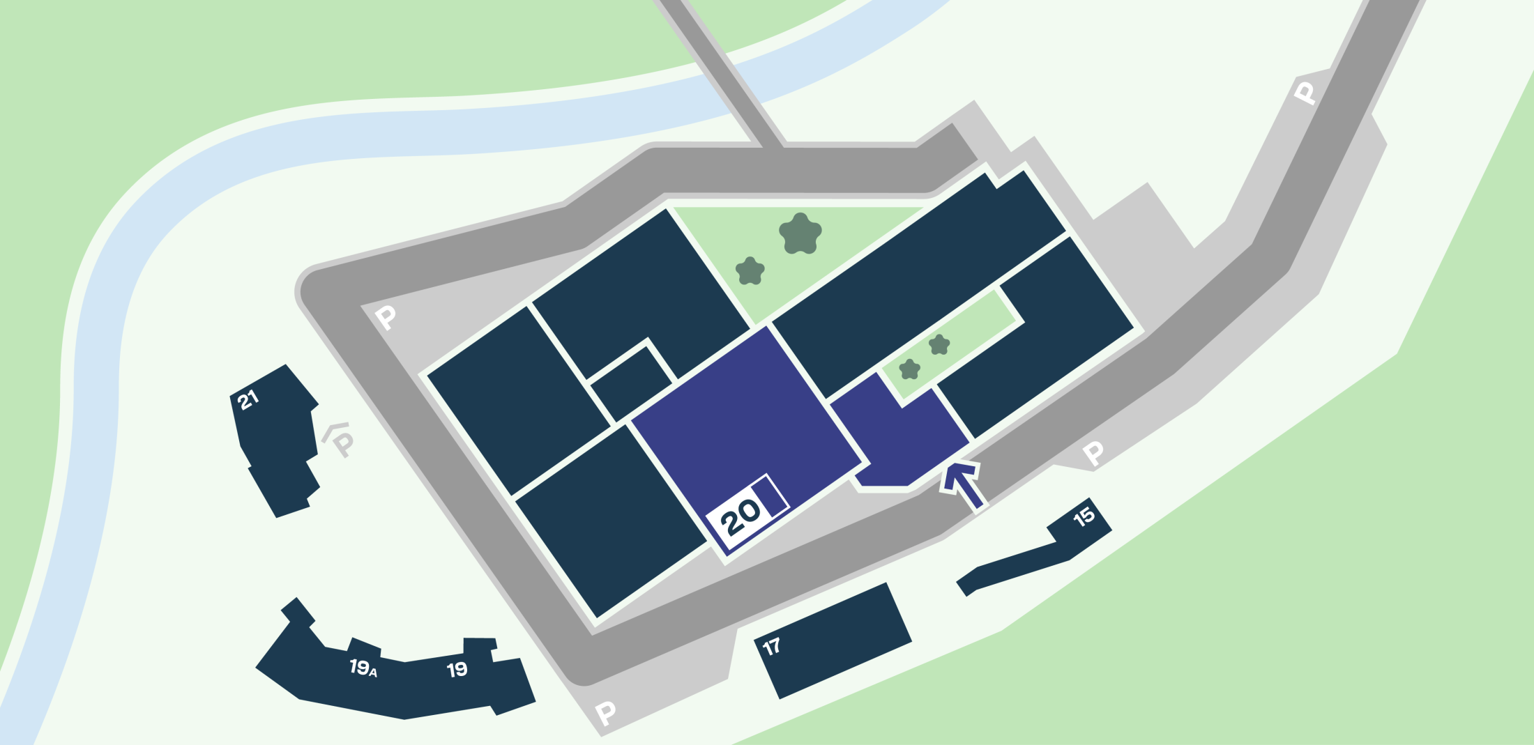 Grundrissplan 20 - Variante 1