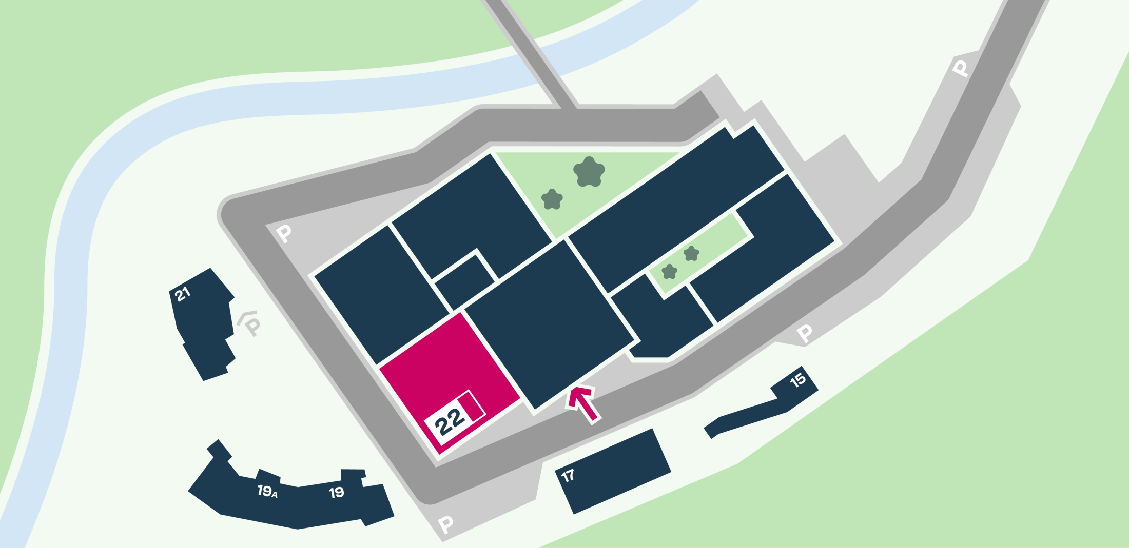 Grundrissplan 22 - Variante 2
