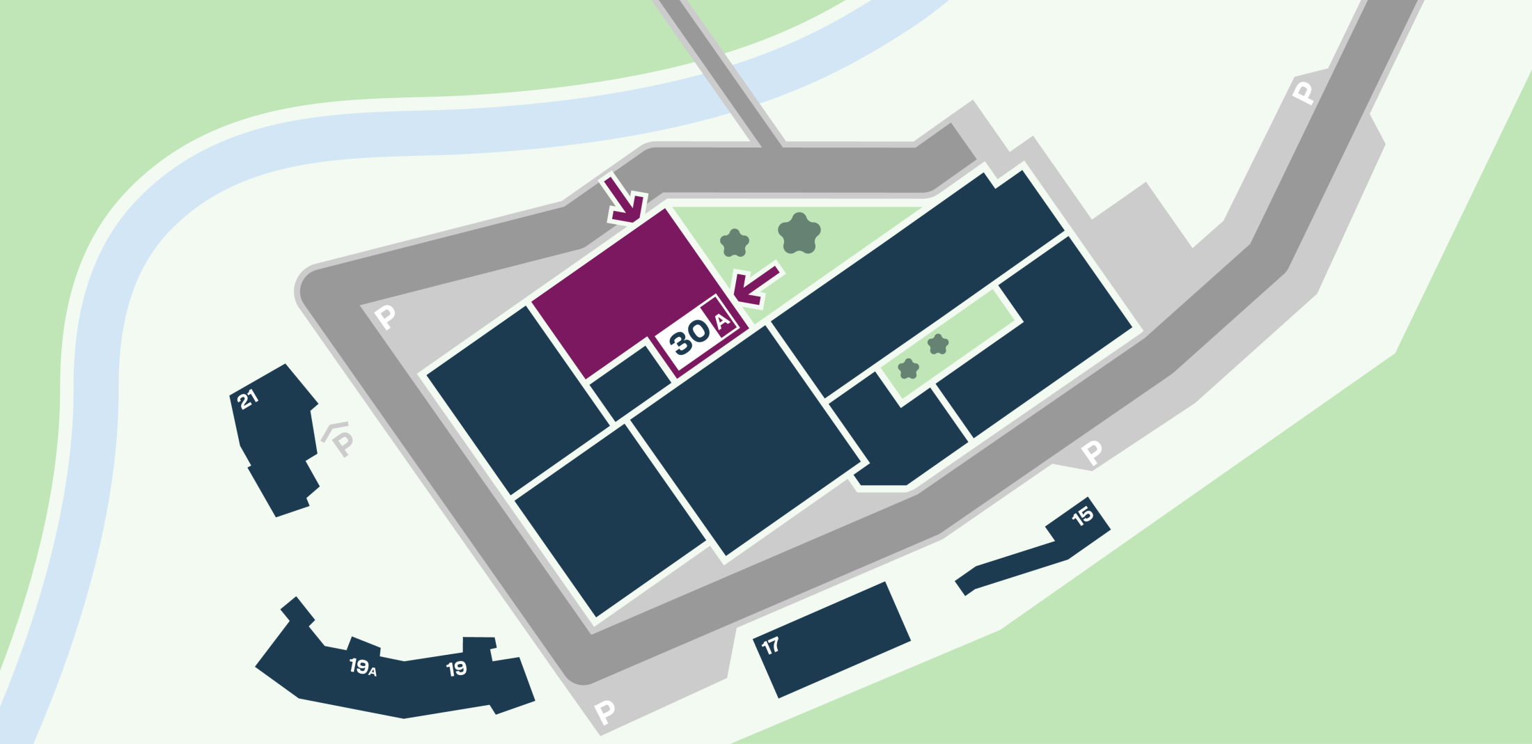 Grundrissplan 30A - Variante 2