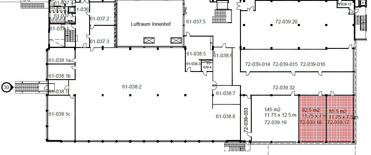 Hanroareal, Gewerberaum Nr. 72-039.17