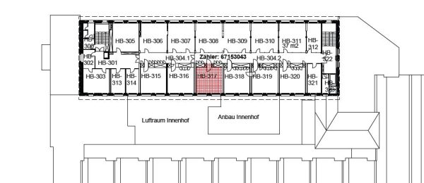 Hanroareal, Gewerberaum Nr. HB-317