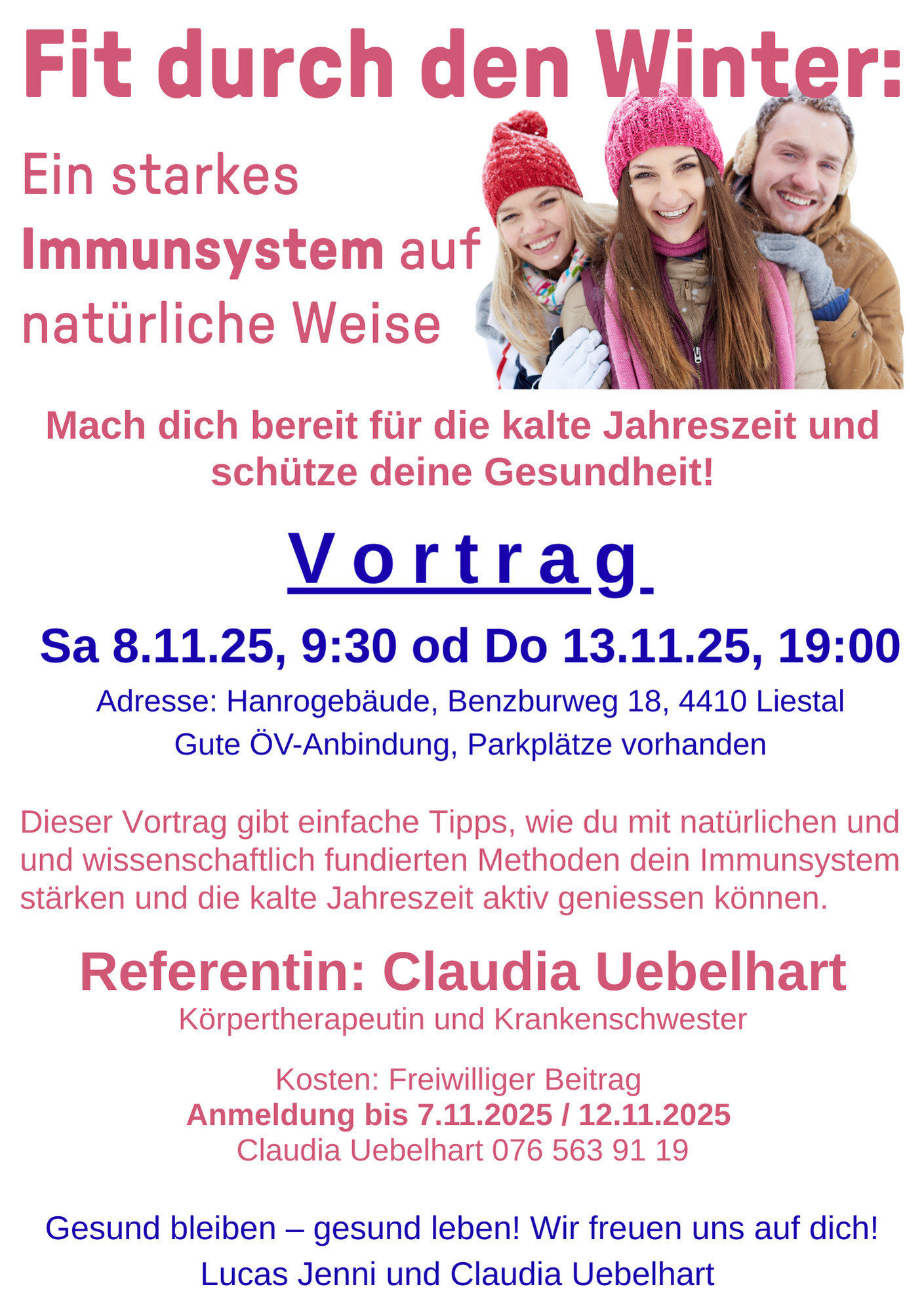 Hanroareal, Informationsabende